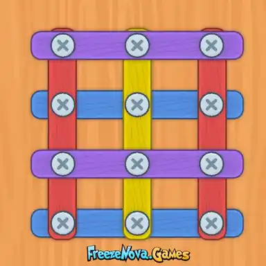 FreezeNova Nuts and Bolts Puzzle FreezeNova Nuts and Bolts Puzzle